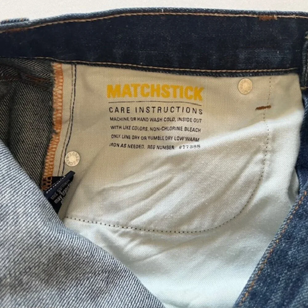 J.Crew Matchstick Stretch Jeans - Size 31S - Picture 5 of 6